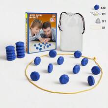 Magnetic Chess Game, Educational Strategy Game, Magnetic Game With Rope, Suitable For Family, Party, Travel And Camping, Suitable For Children And Adults 2-Player Game - Multicolor - View 10