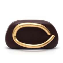 CEZIRA Fashionable Elegant Design PU Vegan Leather Hard Shell Evening Clutch Bag With Metal Handle For Women, Suitable For Banquet, Party, Date, Wedding Occasions - Multicolor - View 15