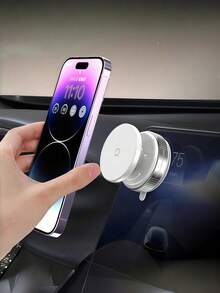 Magnetic Car Phone Holder Mount 360 Free Rotation Adjustable Magnetic Car Mount Suitable For Car And Live Home MagSafe Phone Holder Driving Navigation Road Trip Must Haves Flight Travel Compatible With All Smartphones Compatible Family Friends Gifts - Multicolor - View 3