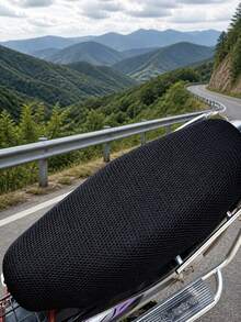 Universal Motorcycle Seat Cushion (Random), 3D Mesh Non-Slip Cushion Breathable Seat Cushion Additions,Insulated And Breathable Car Cover,Suitable For Most Motorcycles, Does Not Shift Easily. A Practical And Excellent Gift For Commuting And Outings - Multicolor - View 5