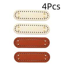 1/2/3/4 Buah Alas Tas Anyaman Tangan PU, Set Perlengkapan Kerajinan PU, Aksesoris Alas Koper, Bahan Pembuatan Dompet DIY - Beraneka warna - View 18