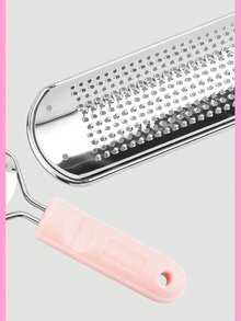 Stainless Steel Foot File, Suitable For Foot Care And Spa, Used To Remove Dead Skin, Cracks And Calluses. Foot File Pumice Stone, Corn Remover, Foot Treatment Tool, Professional Foot Care, Unisex - Multicolor - View 4