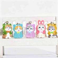 mofusand 1pc Hot Cat Blind Box, Small Animal Raincoat Dress, Random Style. Holiday Gift Giving Is Preferred. It Is Given To Family, Friends And Classmates. It Is Fun To Open The Box And Has Cute Accessories. (Stochastic Style) - Multicolor - View 5