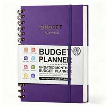 A5 Spiral Budget Planner Notebook, PU Leather Undated Budget Ledger With Expense Tracking, Financial Bill Organizer Monthly Budget Planner, Bookkeeping Ledger For Recording Income And Expenses, Budget Planner, Budget Ledger, Personal Finance Management, Household Budget Record Notebook, Organizer Ledger - Rectangle - View 12