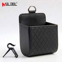KELEEL Car Air Vent Mount Storage Box | Artificial Leather Car Phone Storage Bag, Interior Accessory - Multiple Styles - View 14