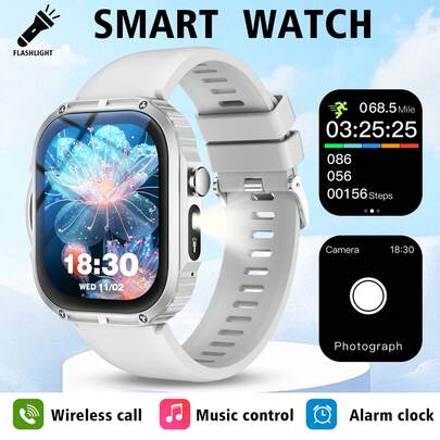Jam tangan pintar unisex populer ini memiliki fitur-fitur berikut: Menjawab panggilan, Pengingat pesan, Kontrol musik, Kamera jarak jauh, Penghitung langkah, Pelacak kalori, Berbagai mode olahraga, Alarm, Notifikasi panggilan dan pesan, Kompatibel dengan sistem Android dan iOS.