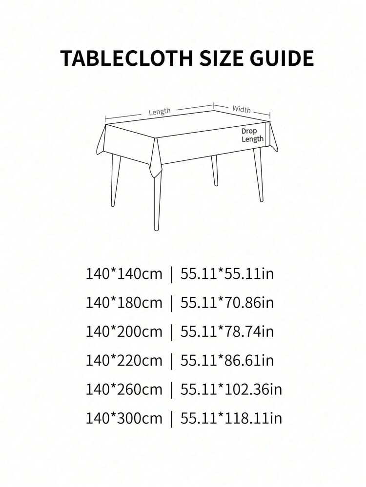 1pc Lace Tablecloth, Scalloped Hem Decor, Polyester Fabric, Jacquard Floral Pattern, Rectangular Square Round Tablecloth, Suitable For Patio Garden Tea Table Dining Room Living Room Tabletop Decoration - Apricot - View 4