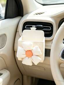 KELEEL Car Air Vent Mount Storage Box | Artificial Leather Car Phone Storage Bag, Interior Accessory - Multiple Styles - View 8
