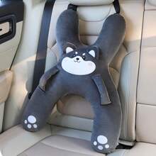 Bantal Mobil untuk Anak, Penopang Tidur di Kursi Belakang, Penopang Punggung Sandaran Kepala Mobil, Anti Tercekik Leher, Bantal Tidur Kartun Lucu - MultiWarna - View 4