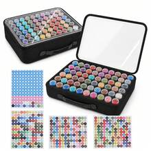 New 60/120 Grid Diamond Painting Storage Box Set, For Adults, Upgraded Transparent Lid, Portable Bead Storage Box, Suitable For Diamond Painting Accessories And Tools - View 1