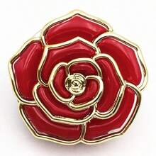 1pc Rose Flower Purse Hanger, Portable Table Edge Bag Hook, No Glue Stable Gravity Hook, Decorative Handbag Holder For Office, Restaurant, Travel And Daily Use - Roses - View 20
