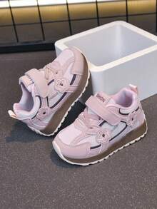 2026 New Baby Walking Sports Shoes, Comfortable Lightweight With Magic Tape Closure, Suitable For Multi-Purpose Wear - Pink - View 11