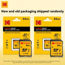 Kodak 64GB SD Card, Suitable For Camera/DSLR, Compatible With 32GB Storage Card, Class 10, Supports 4K HD, V30 A1 U1, 128GB High-Speed Storage Card, SDXC/SDHC - Yellow - View 10