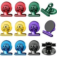 Photo Clip Refrigerator Magnets, Colorful Magnetic Clips For Fridge Notes, Refrigerator Photo Clips, Cruise Style Sculptural Photo Frame Clips, Heavy Duty Decorative Refrigerator Magnetic Clips - A - View 8