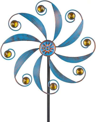 Wind Spinner, Metal Outdoor Wind Sculptures & Spinners