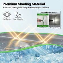 1pc Portable Heat-Insulating Sunshade, Single-Piece Car Sunshade, Specially Designed For Car Front Windshield, Titanium Silver Upgraded Thickened Sunshade, Effectively Blocks Sunlight, Easy To Install, High-Quality Fabric, Practical For Car Interior In Summer, Suitable For Travel And Camping, Fits Sedans, SUVs And Trucks - A - View 6