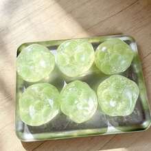 1pc Korean Coconut Oil Green Grape Sugar Ball Squeeze Toy, Voice-Activated Slow Rebound - Multicolor - View 6