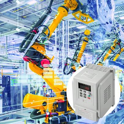 VFD 3HP, 2.2KW, 10A, 1 Phase 220V-240V Input To 3 Phase 220V-240V Output Variable Frequency Drive, 0-400Hz VFD For AC Motor Speed Control