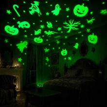 1PC Halloween Jack O Lantern LED Projector Night Light, Multicolor Light, Ghost, Bat And Star Pattern Projection, USB Powered Plug And Play Table Lamp, Portable Holiday Decor Light For Bedroom, Living Room, Desk And Party - Halloween Style - View 9