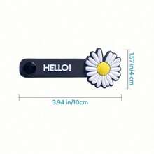 7 piezas Organizador de cables de PVC con diseño de frutas de dibujos animados, organizador de cables lindo para estudiantes niñas, almacenamiento de cables de auriculares, cables de datos, cables de carga, gestión de cables - AA - Ver 11