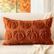 1 buah/2 buah Sarung Bantal Beludru Bordir Halloween, Cocok untuk Sofa Ruang Tamu, Sarung Bantal Minimalis - MultiWarna - View 20