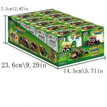 Insect World 10-In-1 Building Block Toy, Includes 10 Cute Insect Designs: Dragonfly, Spider, Beetle, Mantis And More. Can Be Assembled Into A Scorpion King Mecha, Offering Rich And Diverse Gameplay. DIY Assembly Effectively Develops Hands-On Ability, Concentration And Spatial Imagination. Fun Creative Building Model, Suitable For Boys And Girls, Perfect Educational Gift For Birthdays And Holidays. - Animal Building Blocks - View 6
