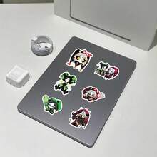 50pcs Cartoon Game Freak Circus Character Anime Jester Clown Decorative Notebook Stickers - Multicolor - View 10