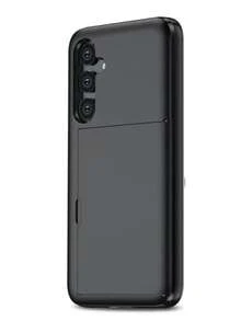 For Galaxy Case, Anti-Drop Two-In-One PC Card Case For Mobile Phone, Suitable Compatible With Apple 17 Promax 17 Pro 17e 16E 15 14 13 12 11 18 Models. 2-In-1 Shock-Proof Mobile Phone Protection Case, With Card Slot And Wallet-Style Design. - Black - View 48