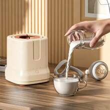 Electric Baby Milk Shaker, Hands-Free Automatic Milk Mixing, 360° Rotation, 3-Speed Adjustable, Compatible With Multiple Baby Bottle Brands, Newborn Gift - White - View 6