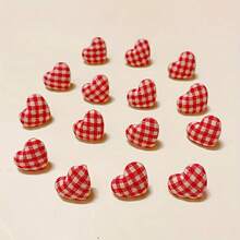 15/20/30 piezas de chinchetas con forma de corazón rojo & blanco, chinchetas con forma de corazón, chinchetas para tablero de anuncios, chinchetas decorativas con forma de corazón y chinchetas, chinchetas para tablero de corcho, chinchetas de decoración de oficina lindas - A - Ver 5