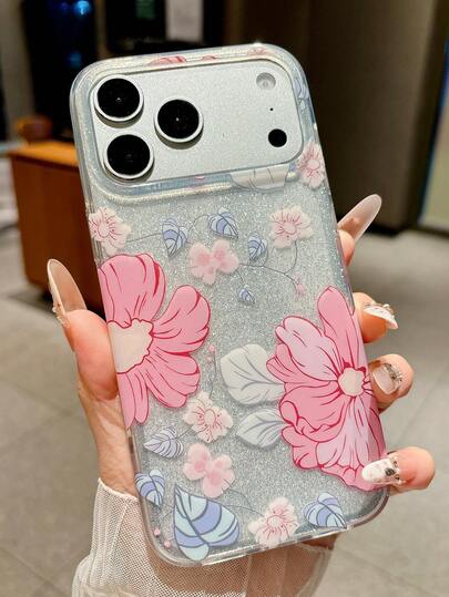 KOOLIFE Minimalist And Adorable Sparkly Print Pattern Phone Case, Compatible With Apple 18/17/16/15/14/13/12/11 Series. Simple Style, Elegant And Adorable, Suitable For Both Men And Women.