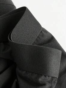 Norcotton 3件組 男士涼感網眼加長版內褲，夏季薄款運動防磨擦四角內褲 - 黑色 - 查看 4