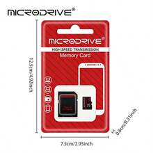 高速 TF Micro SD 閃存記憶卡 8GB 16GB 32GB 64GB 128GB Microdrive 儲存卡，附 SD 轉接卡，相容於運動攝影機、行車記錄器、手機 - 查看 10