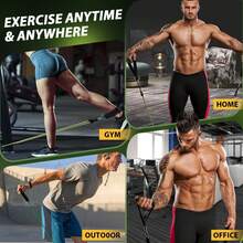 150LBS Military Green Resistance Band For Home Fitness Strength Training - Army Green - View 4