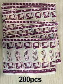 100/200 buah Plester Perekat Tahan Air Motif Kartun, Plester Lembut Warna-warni, Plester Kartun Lucu, Melindungi Luka Gores - Beraneka warna - View 8