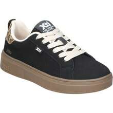 XTI Women Wedge Sneakers - Black - View 2