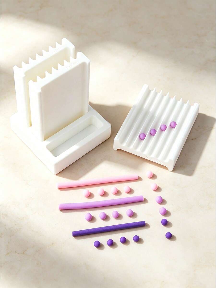Polymer Clay Rolling Ball Mold, Rolling Ball Machine, Polymer Clay Earring Tools, Creative Polymer Clay Handmade Earring Mold, Suitable For Earrings, Pendants, Hair Clips, Jewelry, Perfect For Polymer Clay Crafters And Art Enthusiasts