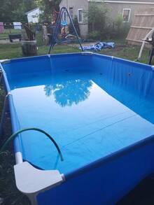 Splash Frame Pool - Blue - View 2