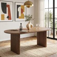 Extendable Dining Table 140/200 * 90 Cm, Suitable For 6–8 People - Walnut - View 5