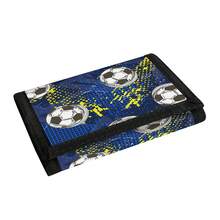 1pc Soccer Tri-Fold Youth Wallet, Neck Hanging Wallet, Gift For Boys And Girls, Suitable For Daily Use - Multicolor - View 5