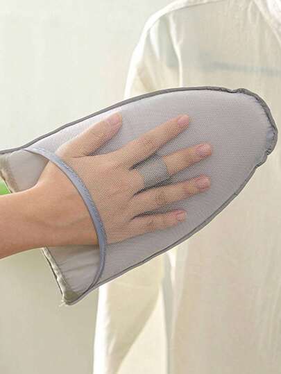 1pc/3 Colors Portable Handheld Ironing Glove, Heat-Resistant Anti-Scald Steam Iron Glove, Reusable Mini Ironing Board Cover, Home Travel Garment De-Wrinkling, Steam Iron Accessory, Women's Christmas Stocking Filler Gift