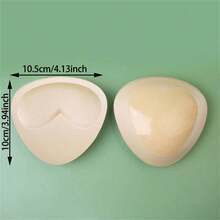 2pcs/Set Elegant Reusable Soft Padded Bra Cups, For Bikini Tops And Beach Wear, Beach Essentials, Beach Accessories, Pool Float - Multicolor - View 14