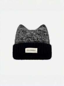 1pc Unisex Ski Hat, Minimalist Style, Warm & Breathable, Fashionable Versatile Knit Beanie, Suitable For Autumn/Winter Outdoor Wear - Multicolor - View 7