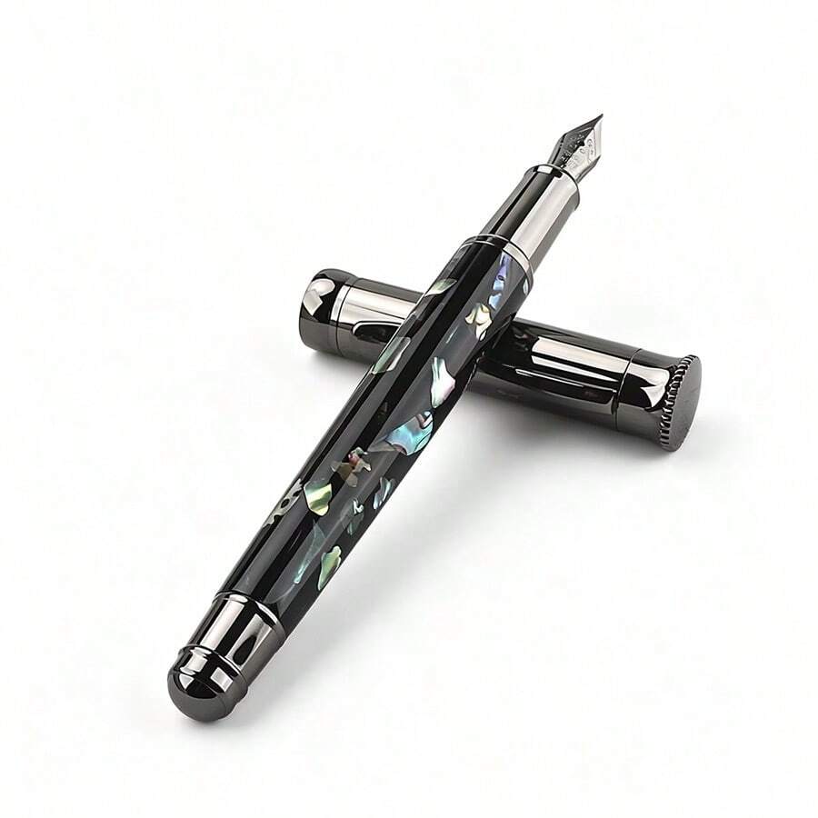 Luxury Abalone Shell Fountain Pen Elegant Metal Nib Calligraphy Pen Business Birthday Gift For Colleague Family - 559 - View 1