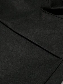 Men's Spring/Autumn Outdoor Casual Workwear Curved Leg Pants, Street Fashion Versatile Wide Leg Loose Fit Long Pants - Black - View 6