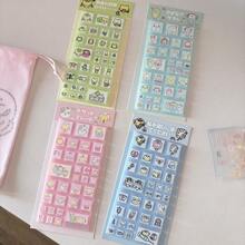 Seri Hewan Peliharaan Gaya Blok Lucu: Stiker 3D - Set Stiker Resin Epoksi 3D Kartun Lucu | Cocok untuk Smartphone, Gelas, dan Seni Stiker; Menampilkan Permukaan Halus, Resin Berkualitas Tinggi, dan Perekat Mandiri - MultiWarna - View 1