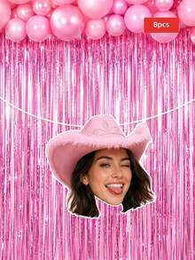 1/8/16/24pcs Customizable Portrait Bunting, Handmade Cut Paper Funny Face Portrait Garland, Perfect For Event Backdrop, Venue Atmosphere, Store Scene Decoration, Party Decor, Suitable For Parents, Colleagues, Friends, Couples, Birthday, Party, Halloween, Christmas - Multicolor - View 15