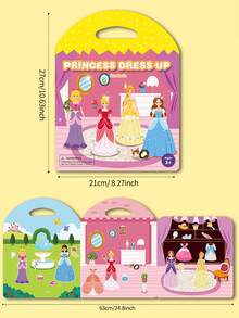 Quiet Time Busy Book With Jelly Stickers - Christmas And Halloween Theme Portable Learning, Suitable For & Toddler Activity Books - Multicolor - View 12