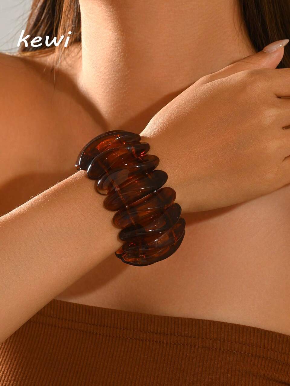 Graphic Beaded Bracelet