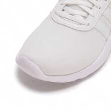 Adidas 女鞋新款LITE RACER 3.0運動鞋低筒輕盈透氣休閒跑鞋 - 白色 - 查看 9